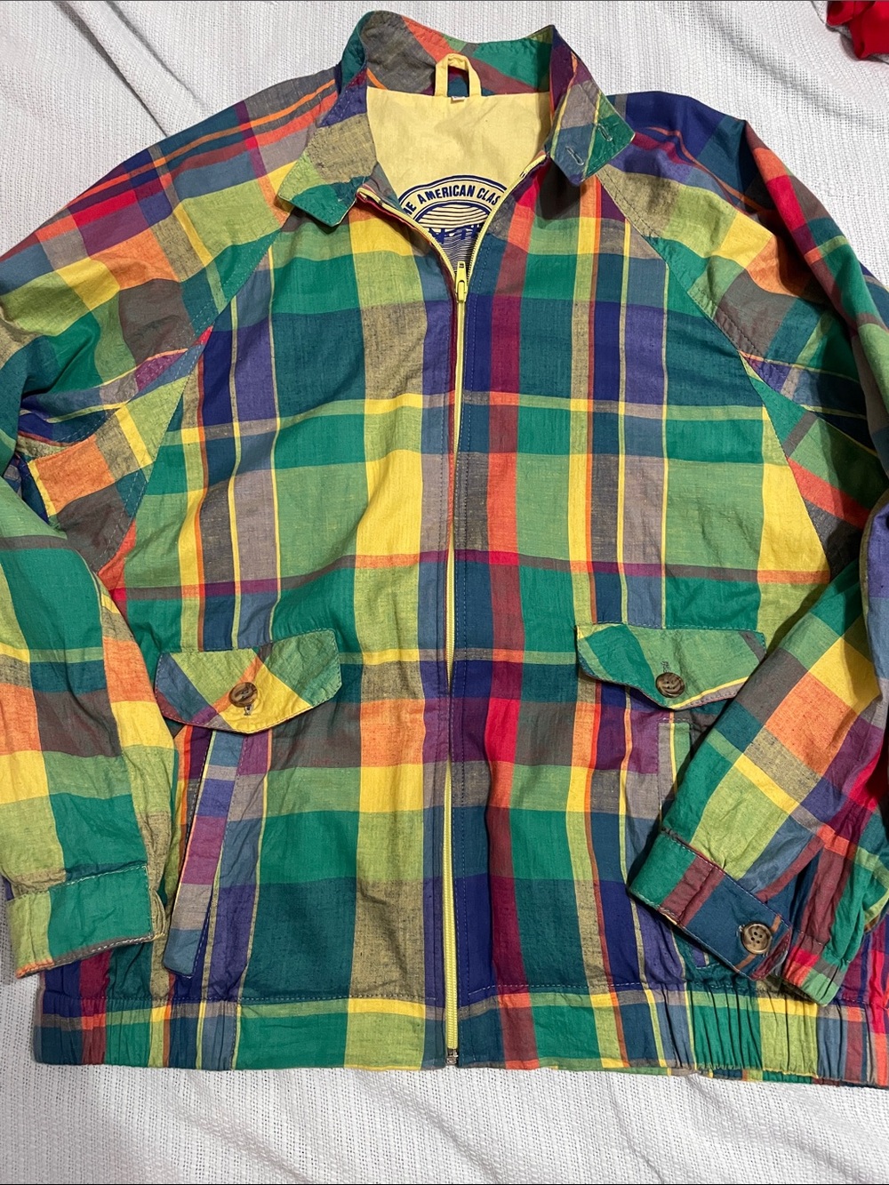 Boston Traders Bright Madras Jacket
